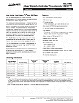 DataSheet ISL22343W pdf