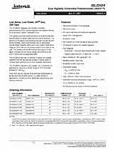 DataSheet ISL22424U pdf