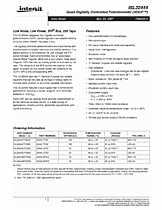 DataSheet ISL22444T pdf