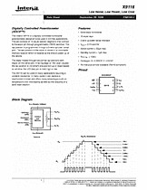 DataSheet X9116 pdf