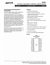 DataSheet X9252Y pdf