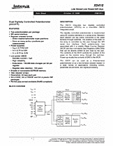 DataSheet X9410W pdf