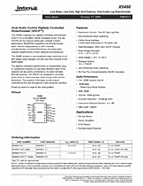 DataSheet X9460 pdf