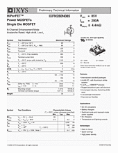 DataSheet IXFN280N085 pdf