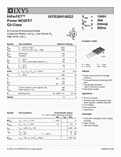 DataSheet IXFB38N100Q2 pdf