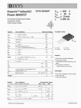 DataSheet IXFB82N60P pdf