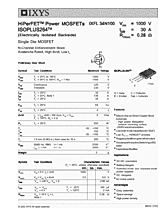 DataSheet IXFL34N100 pdf