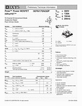 DataSheet IXFN170N30P pdf