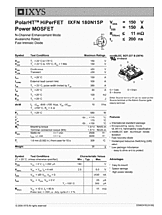 DataSheet IXFN180N15P pdf