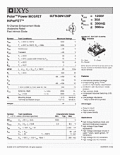 DataSheet IXFN30N120P pdf