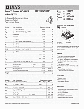 DataSheet IXFN32N100P pdf