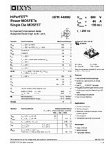 DataSheet IXFN44N60 pdf