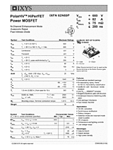 DataSheet IXFN82N60P pdf