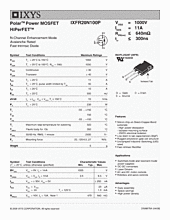 DataSheet IXFR20N100P pdf
