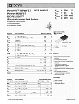 DataSheet IXFR44N50P pdf