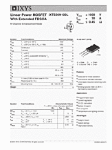 DataSheet IXTB30N100L pdf