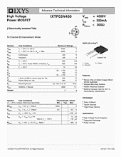 DataSheet IXTF03N400 pdf