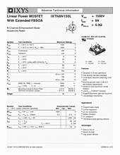 DataSheet IXTN8N150L pdf