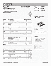 DataSheet IXTN90P20P pdf