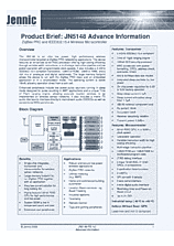 DataSheet JN5148 pdf