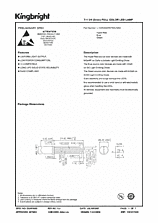 DataSheet L-154A4SURKPBAVGAC pdf