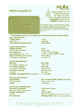 DataSheet P3CU-0505ELF pdf