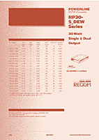 DataSheet RP30-2405SEW pdf