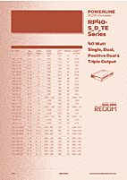 DataSheet RP40-4805DE pdf