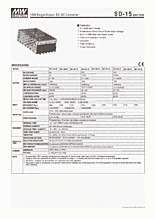 DataSheet SD-15A-24 pdf