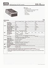DataSheet SD-15C-12 pdf
