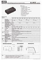 DataSheet SLW05B-15 pdf