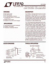 DataSheet LT1025 pdf