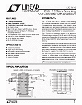 DataSheet LTC1410 pdf