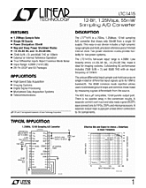 DataSheet LTC1415 pdf