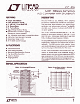 DataSheet LTC1419 pdf