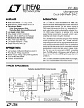 DataSheet LTC1426 pdf