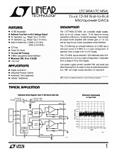 DataSheet LTC1454L pdf