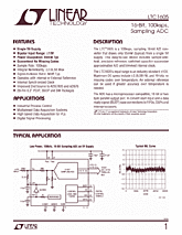 DataSheet LTC1605 pdf