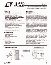DataSheet LTC2412 pdf
