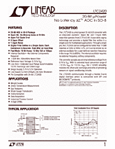 DataSheet LTC2420 pdf