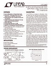 DataSheet LTC2487 pdf