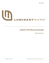 DataSheet LM3S1150 pdf