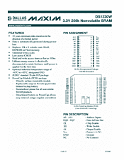DataSheet DS1230W pdf