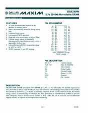 DataSheet DS1249W pdf