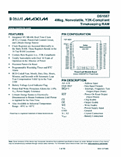 DataSheet DS1557W pdf