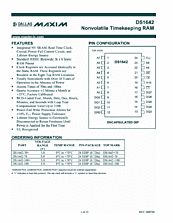 DataSheet DS1642 pdf