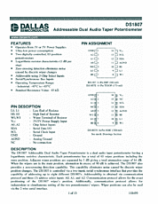 DataSheet DS1807 pdf