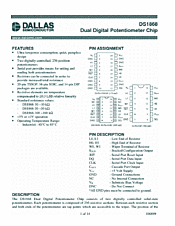 DataSheet DS1868-010 pdf