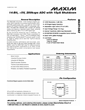 DataSheet MAX1062A pdf