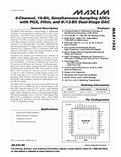 DataSheet MAX11043 pdf